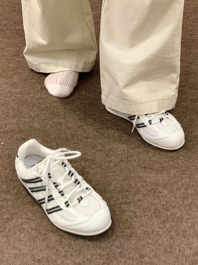 低帮 系带 皮革