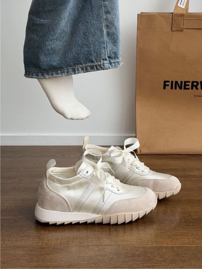 低帮 系带 皮革