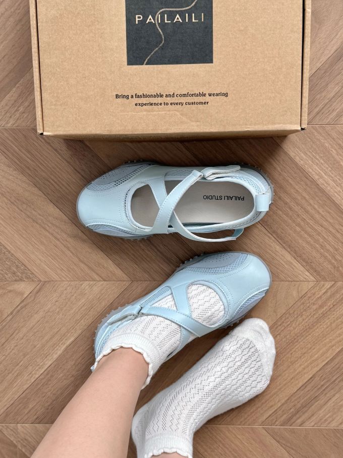 圆头 中口鞋 皮革