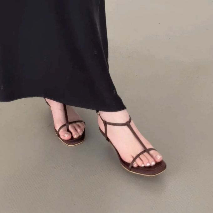 无帮 袢扣 皮革