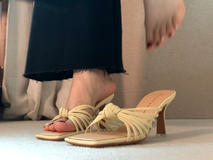 高跟 粗跟 无帮 皮革