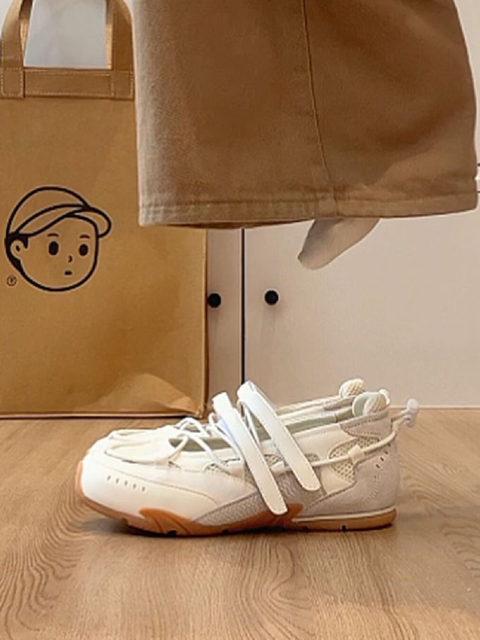 平底 中口鞋 皮革