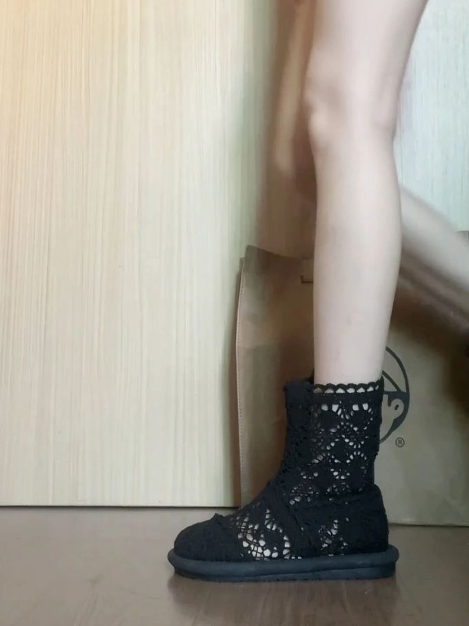 圆头 蕾丝