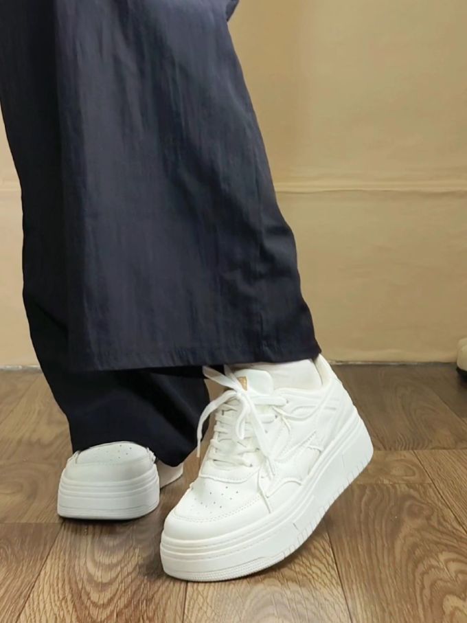 低帮 系带 皮革