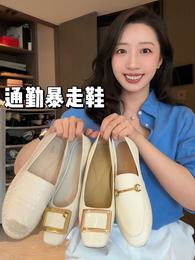 平底 圆头 低帮 一脚蹬 深口鞋 皮革