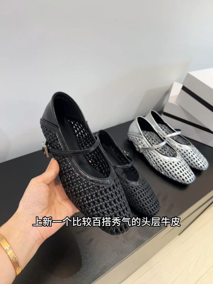 袢扣 中口鞋 网面 