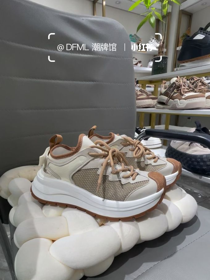 低帮 系带 网面