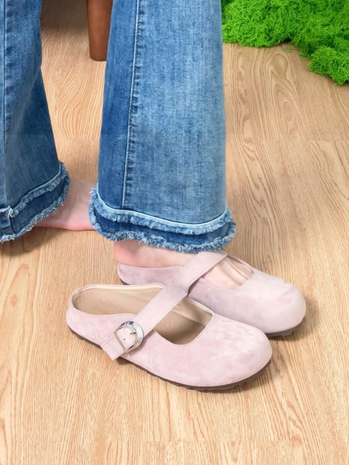 异形头-分趾 袢扣 中口鞋 皮革