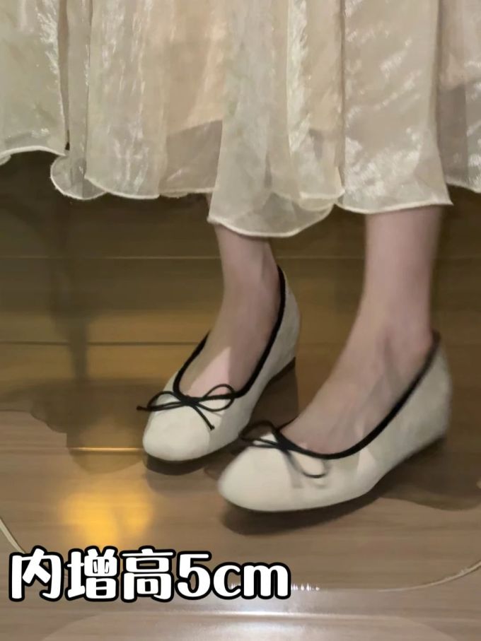 圆头 一脚蹬 浅口鞋 皮革