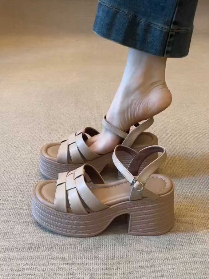 无帮 袢扣 皮革