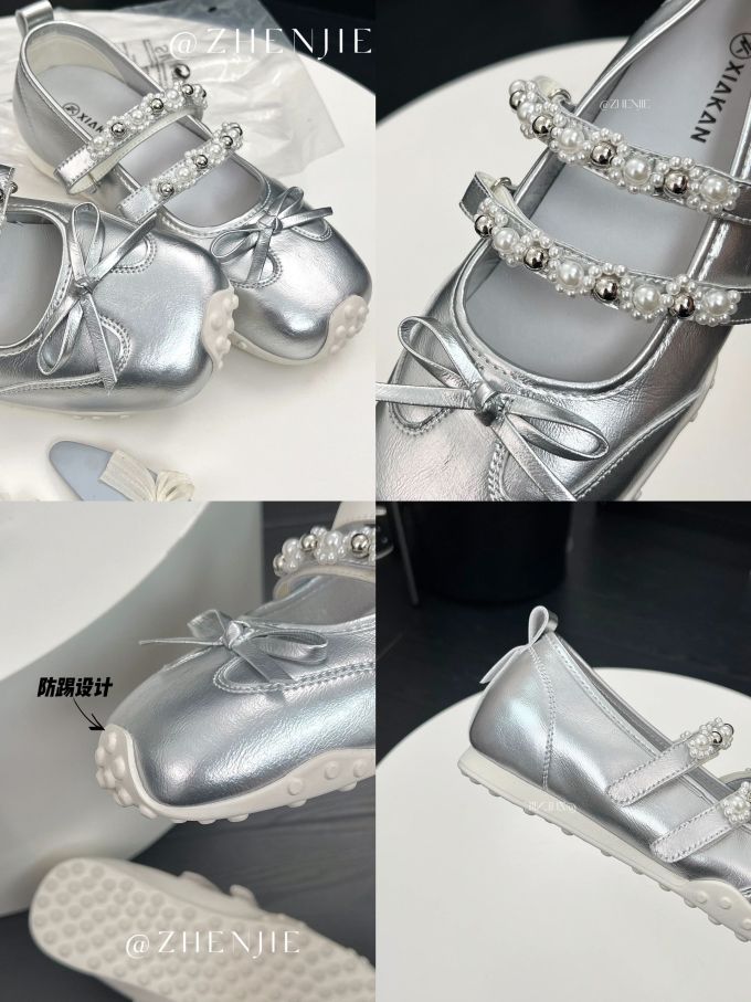 异形头-分趾 中口鞋 皮革