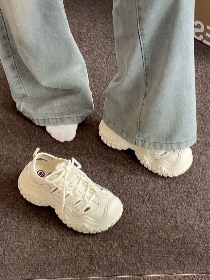 低帮 系带 皮革
