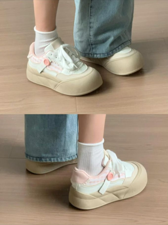 低帮 系带 布面