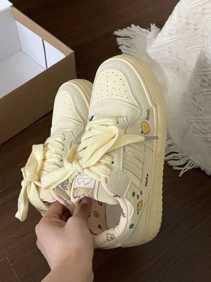 低帮 系带 魔术贴 皮革 