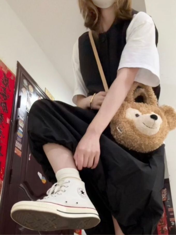 棉麻 A型 踢踏舞鞋色 韩系休闲 休闲 