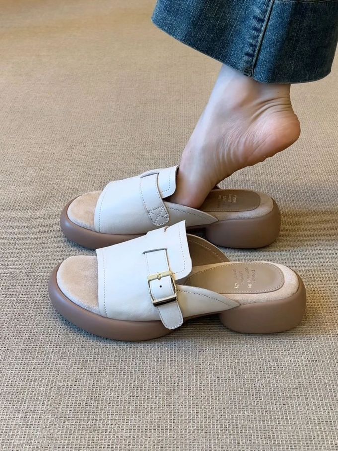 无帮 袢扣 皮革
