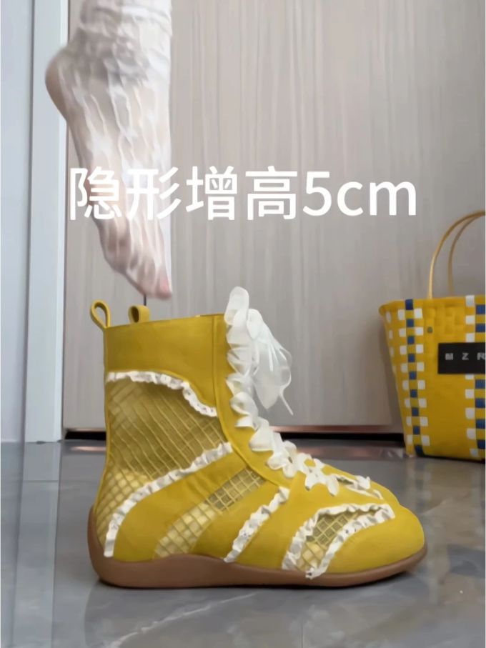 圆头 系带 皮革