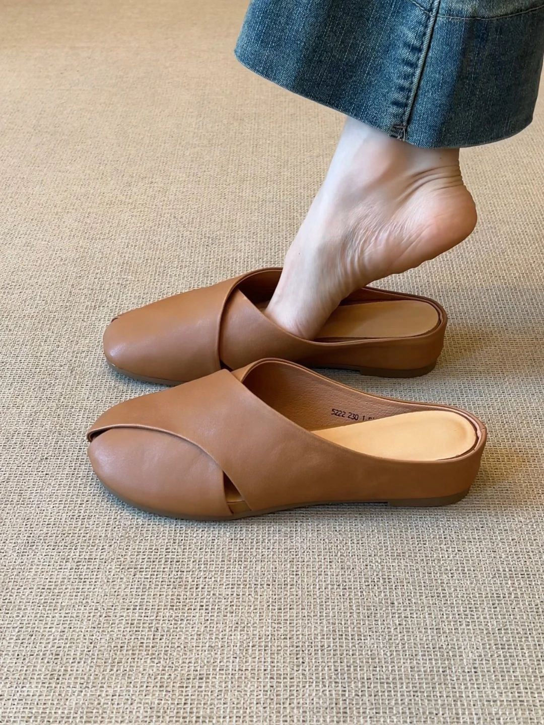 无帮 皮革  - VALI鞋履AI设计主图