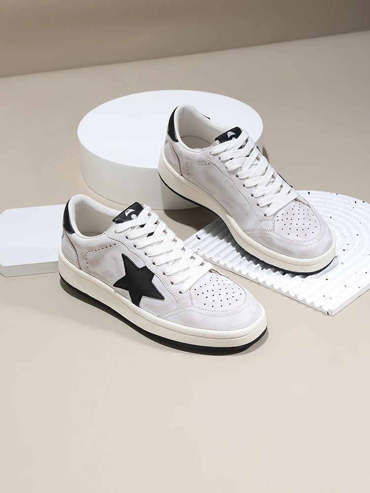 低帮 系带 皮革  - VALI鞋履AI设计主图