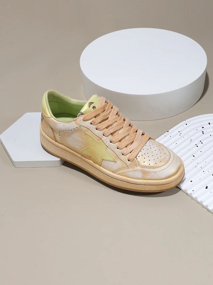 低帮 系带 皮革 