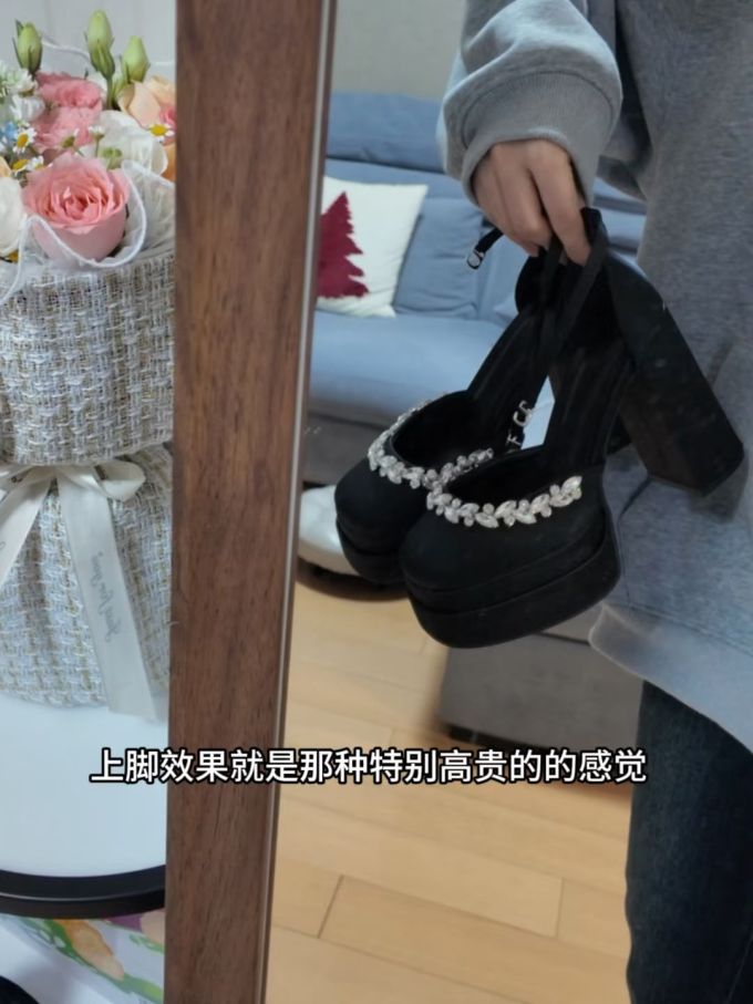 高跟 粗跟 无帮