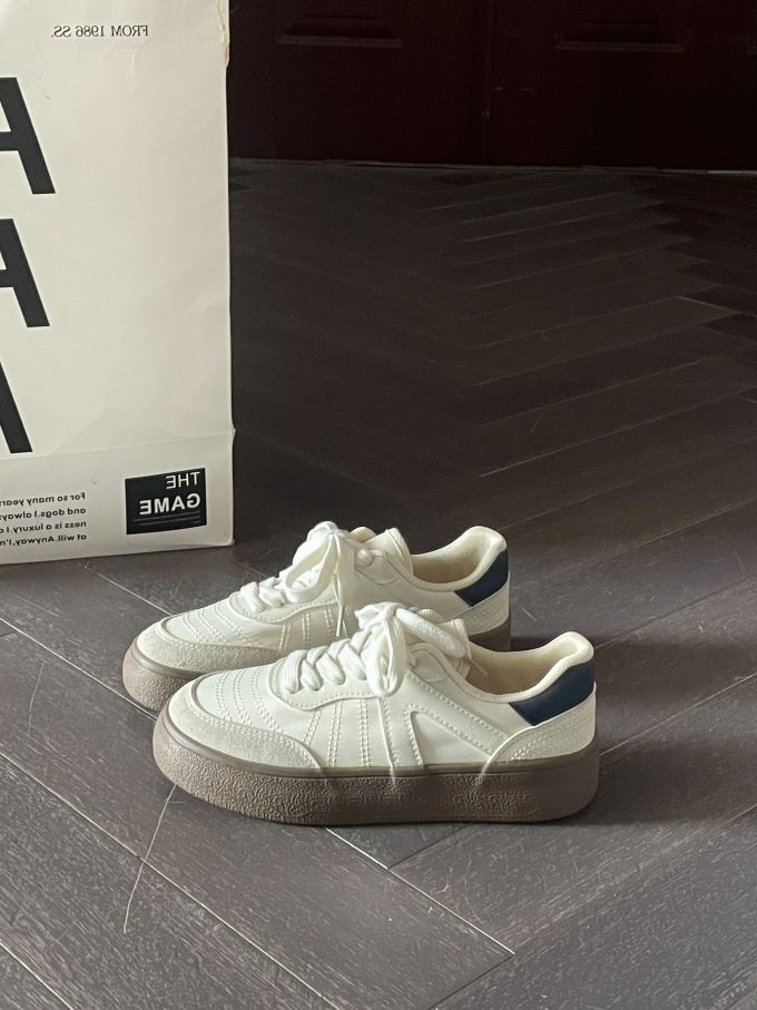低帮 系带 皮革