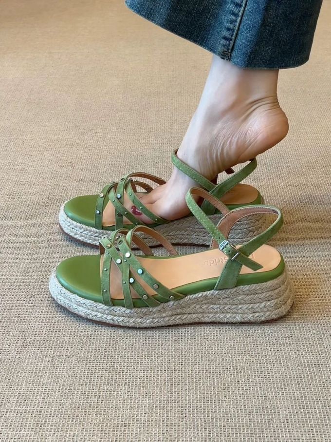 无帮 袢扣 皮革