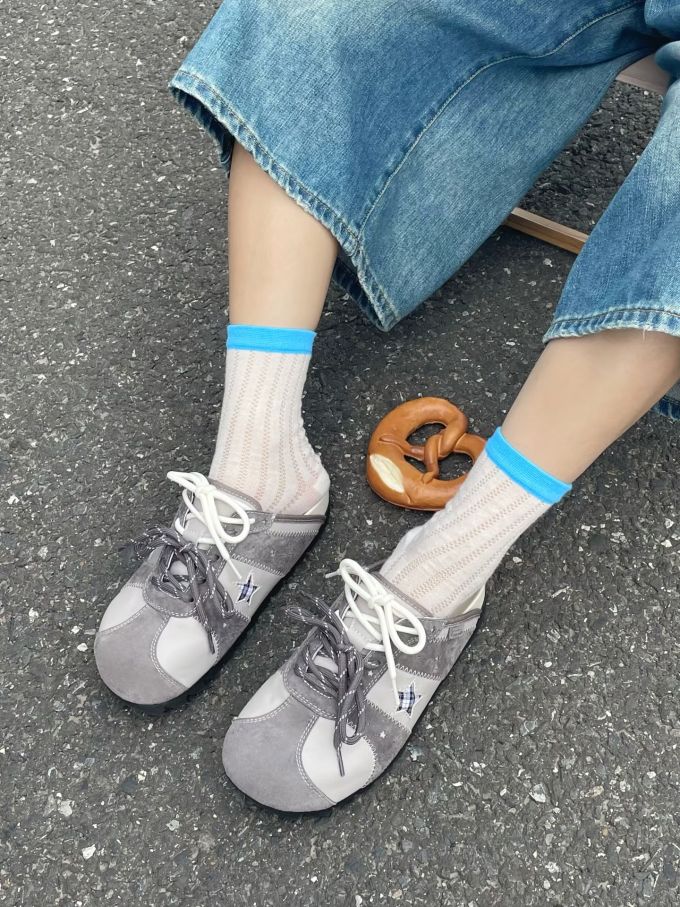 低帮 系带 皮革