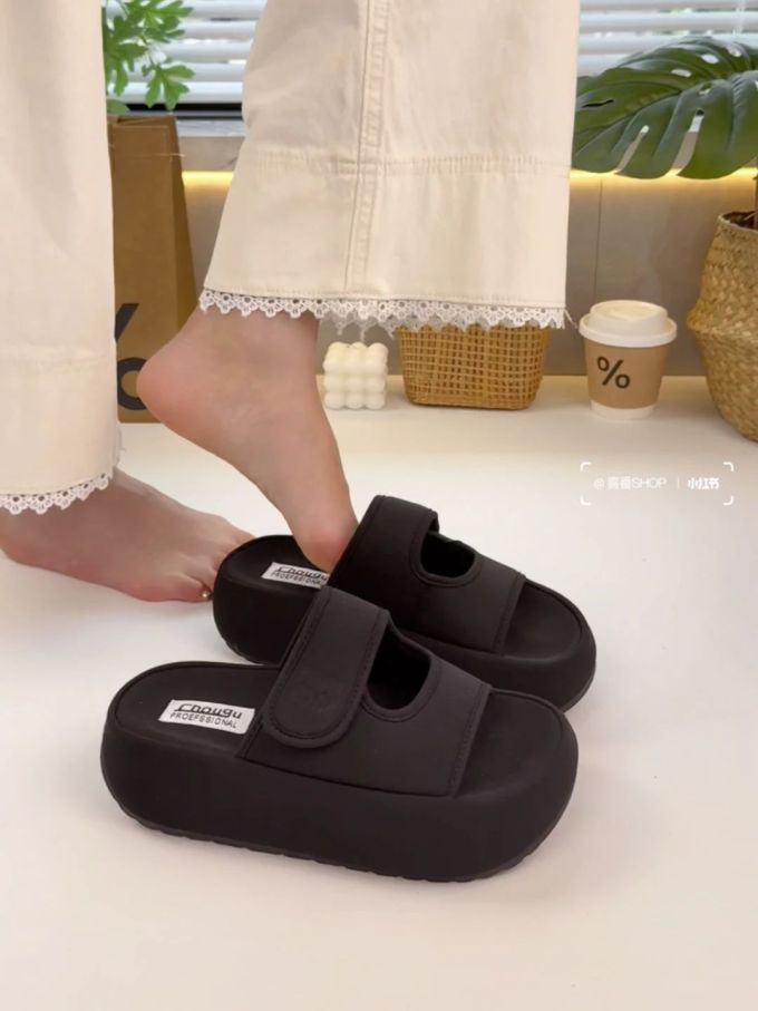 厚底 无帮 塑料