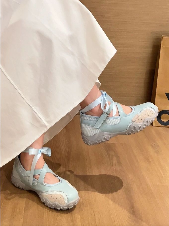 厚底 中口鞋 皮革 