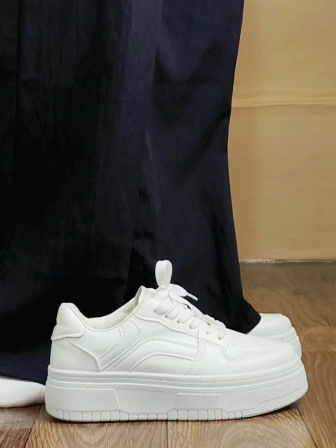 低帮 系带 皮革