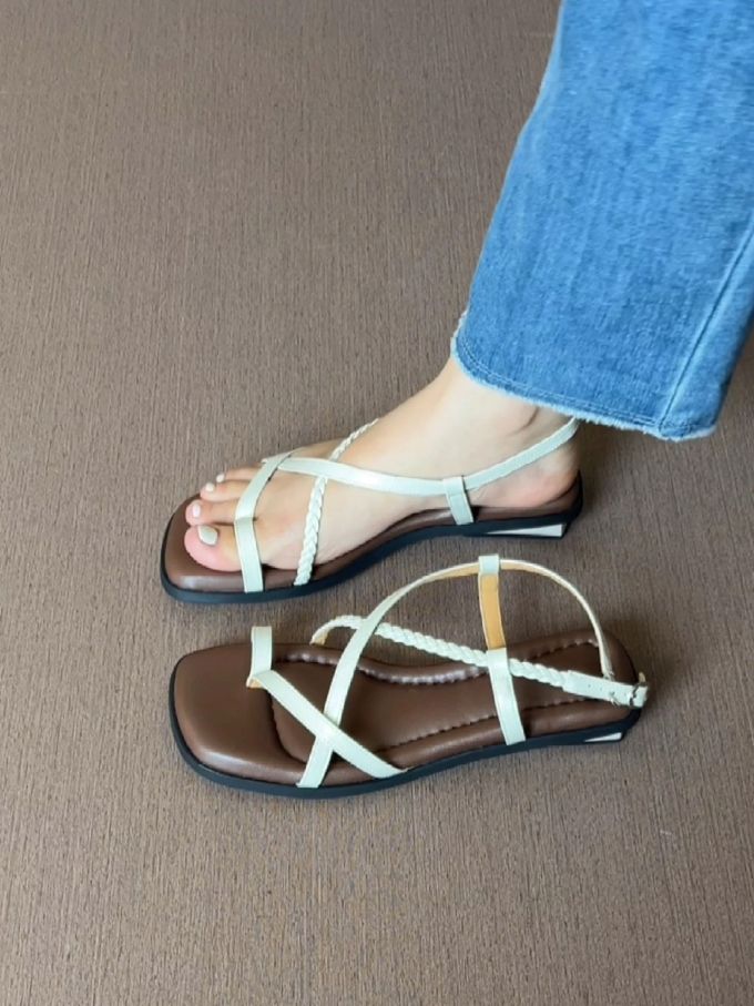 方头 无帮 皮革