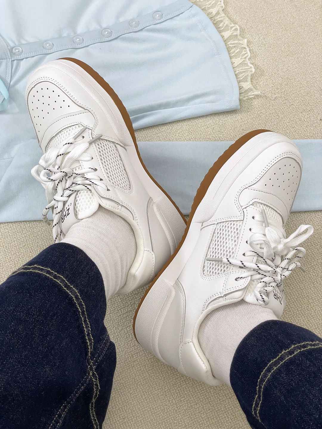 低帮 系带 皮革  - VALI鞋履AI设计主图