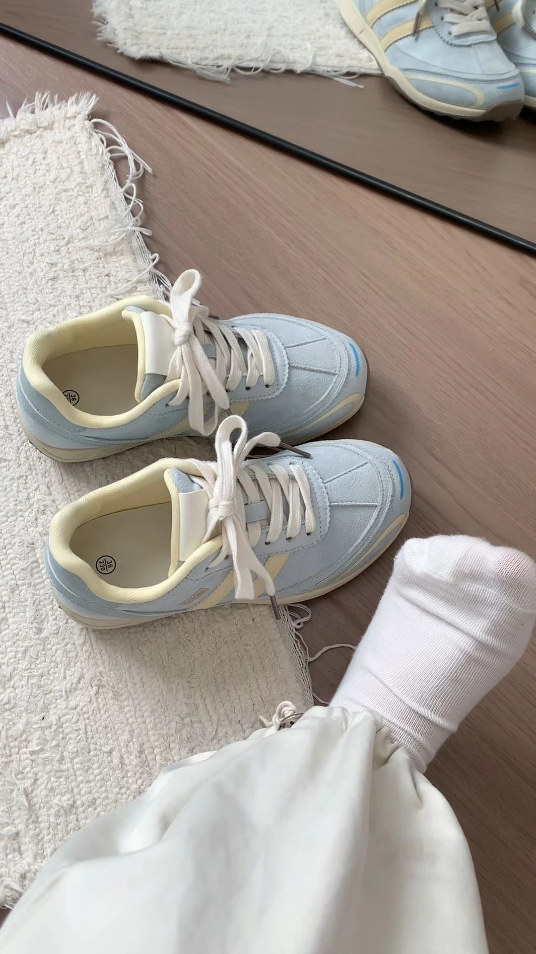 低帮 系带 布面  - VALI鞋履AI设计主图