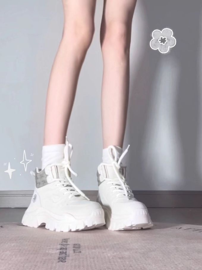 高帮 系带