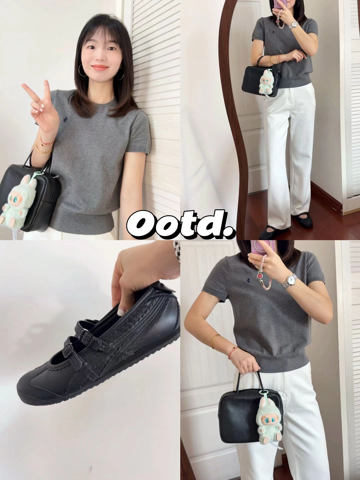 平底 异形头-分趾 中口鞋 皮革  - VALI鞋履AI设计主图