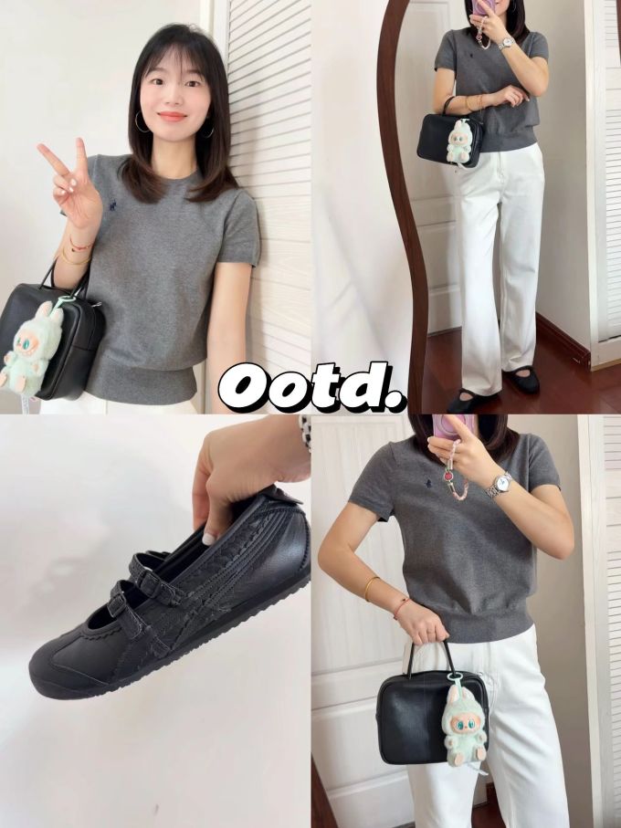 平底 异形头-分趾 中口鞋 皮革