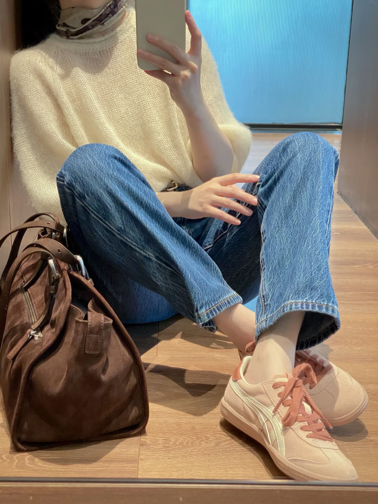 毛纺 立领 中长袖 基础袖 细针  - VALI鞋履AI设计主图