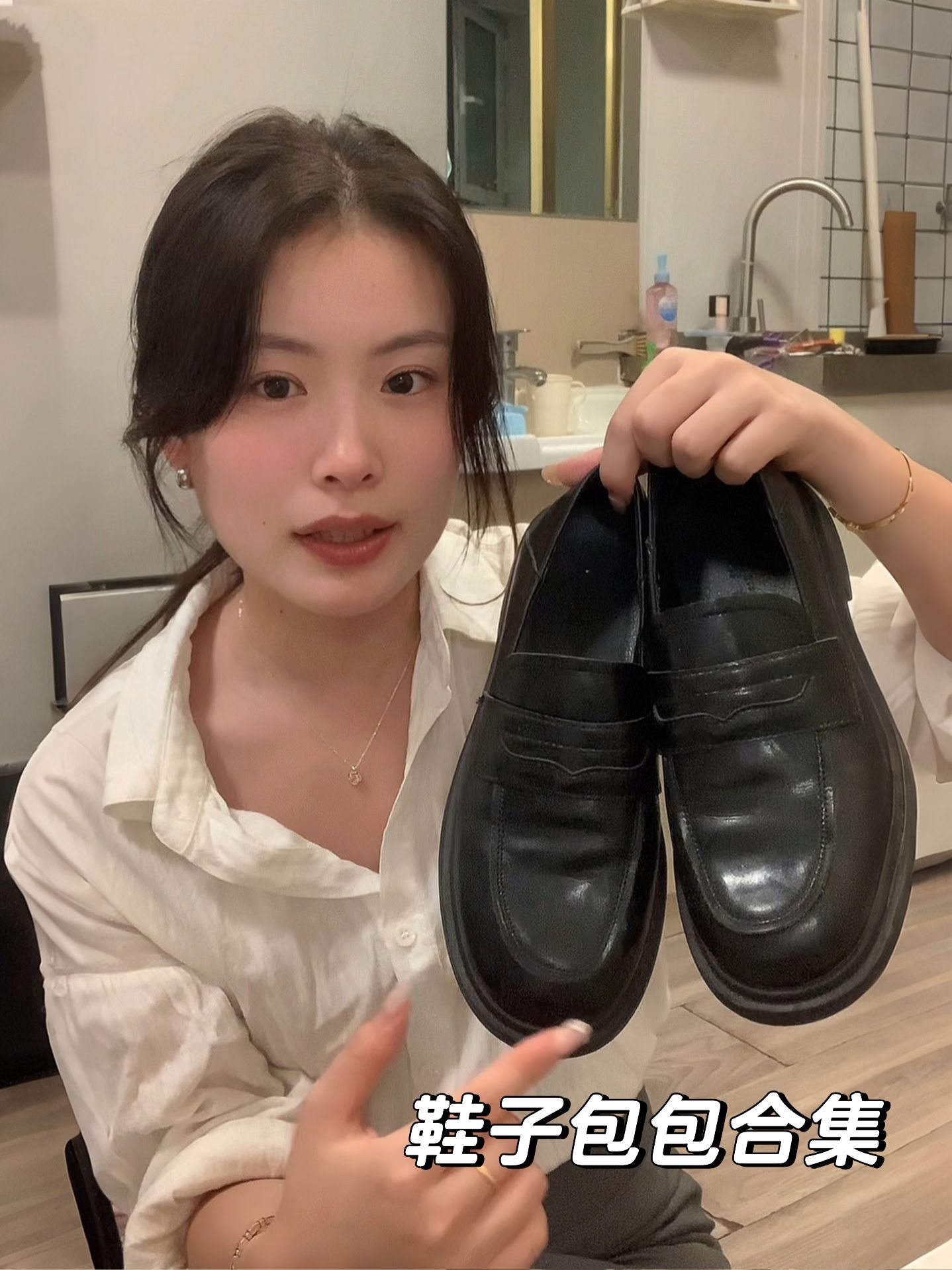 圆头 低帮 深口鞋 皮革  - VALI鞋履AI设计主图