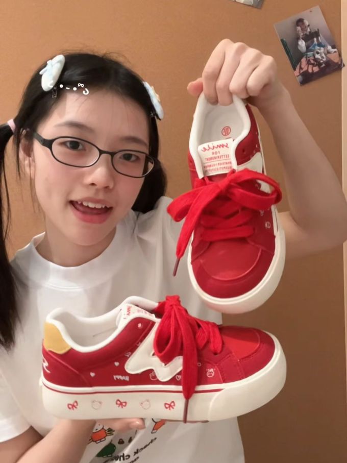 低帮 系带 皮革