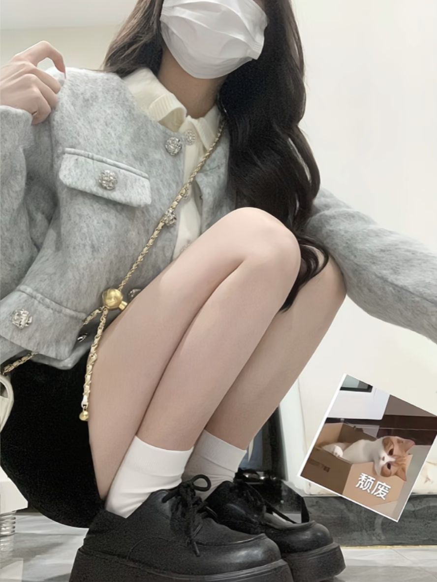 翻领 中长袖 基础袖  - VALI鞋履AI设计主图