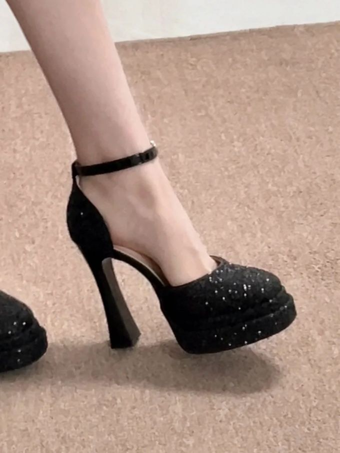 高跟 细跟 无帮