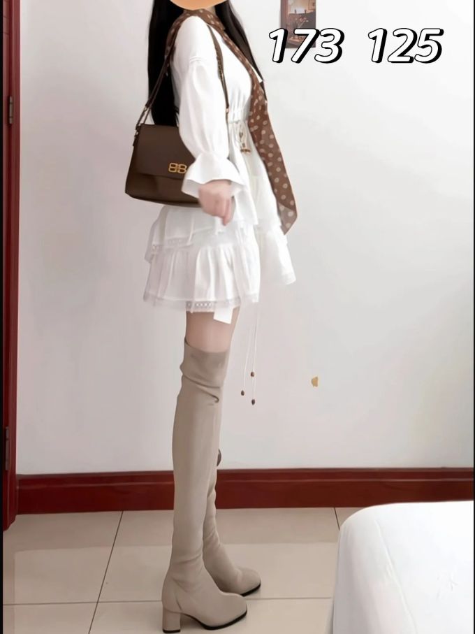 雪纺 喇叭袖 打结-扭结 甜妹风 甜美