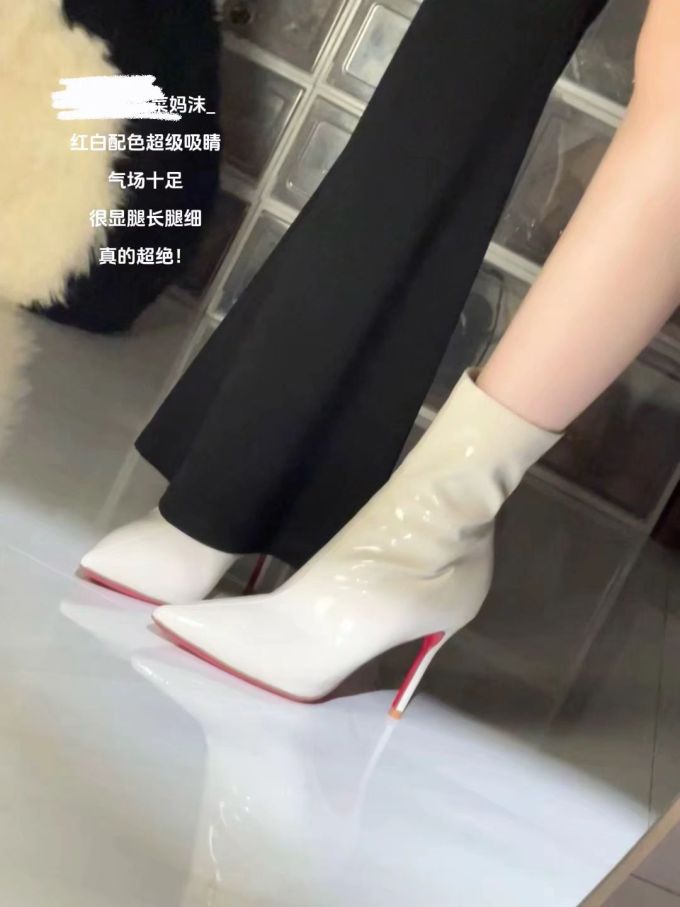 高跟 细跟 尖头 皮革