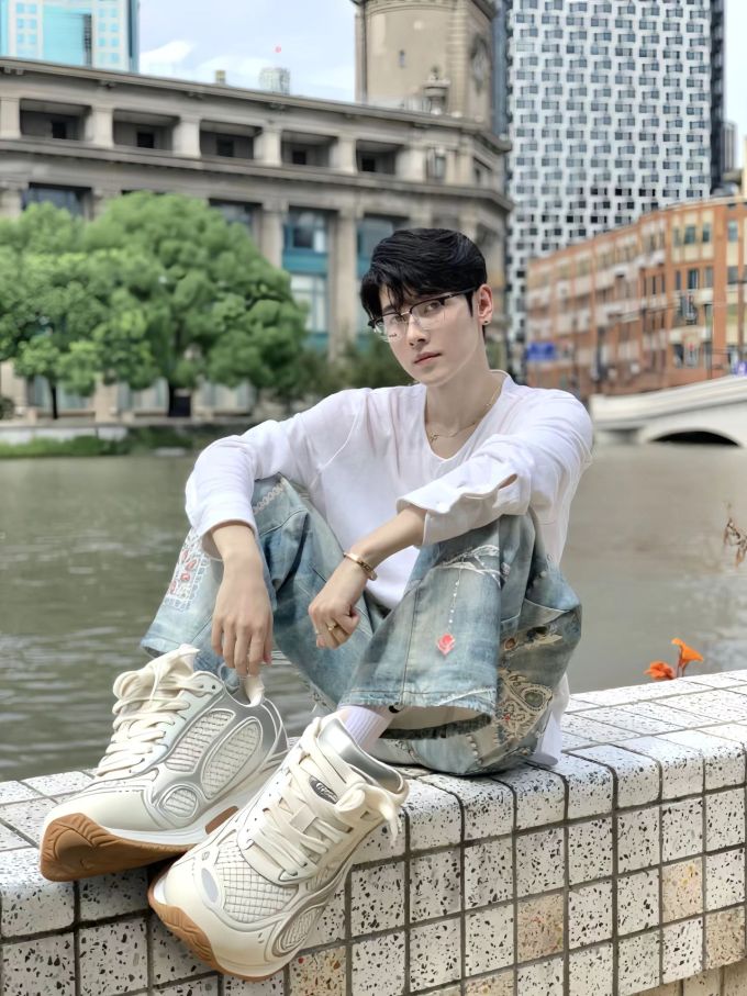 牛仔面料 满印&循环 洗水 磨损破洞