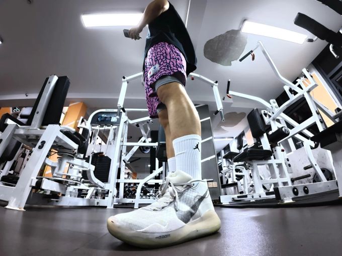 中帮 系带 网面