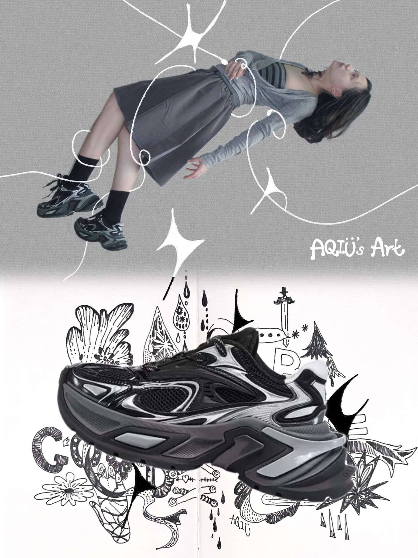 低帮 BOA  - VALI鞋履AI设计主图