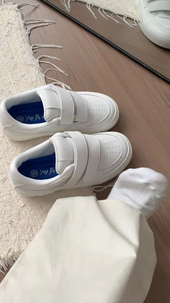 低帮 魔术贴 皮革