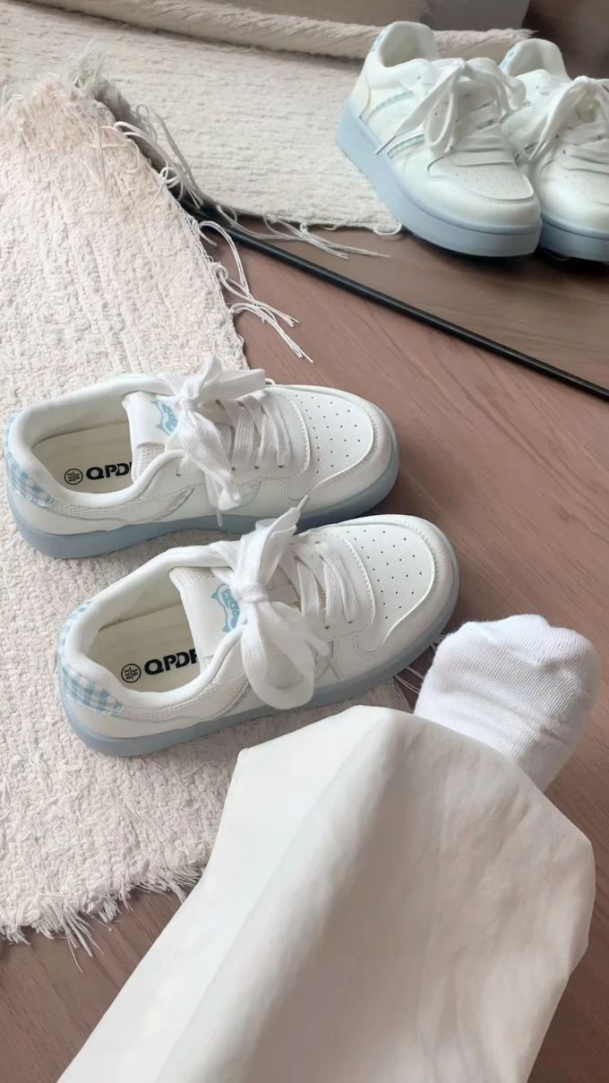 火石灰 地下世界 微蓝色 低帮 系带 皮革