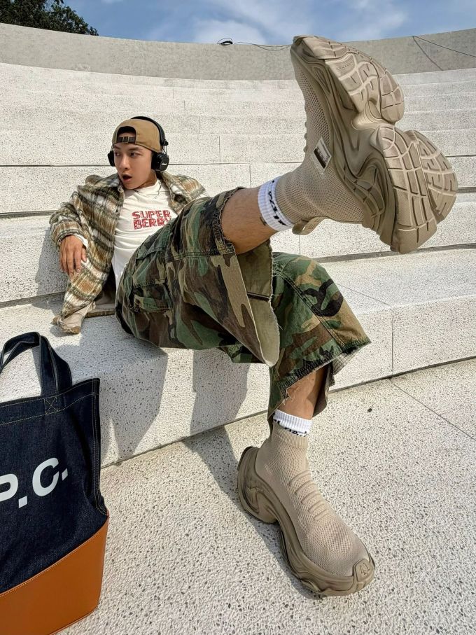 棉麻 满印&循环 洗水 印花 深橄榄色 松香色 军绿色 基础扣饰